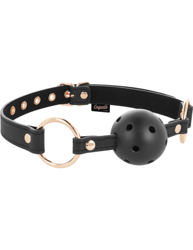 Coquette chic desire - fantasy mordaza transpirable cuero vegano