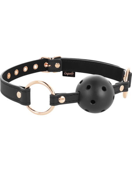 Coquette chic desire - fantasy mordaza transpirable cuero vegano