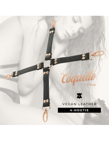 Coquette chic desire - fantasy hog tie cuero vegano