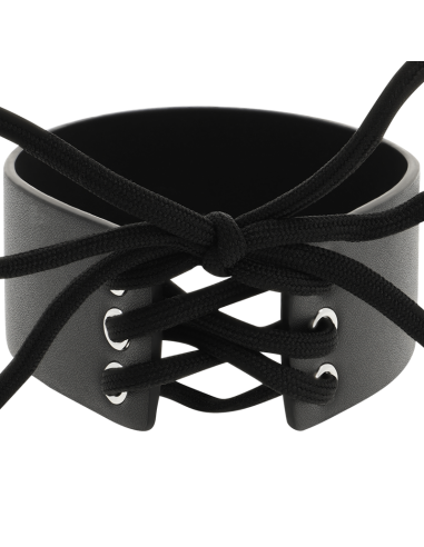 Coquette chic desire - choker cuero vegano