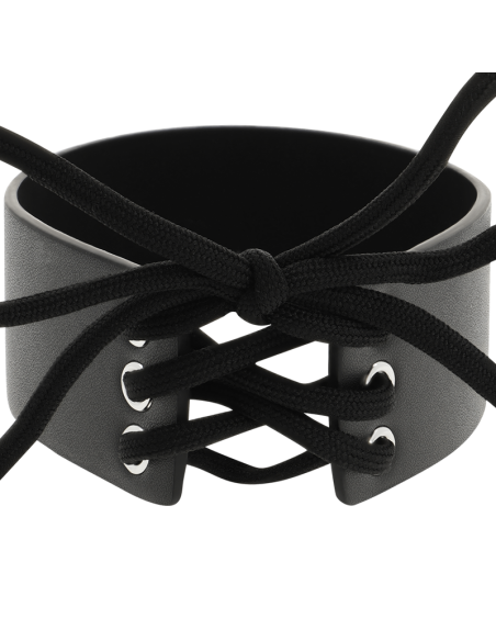 Coquette chic desire - choker cuero vegano