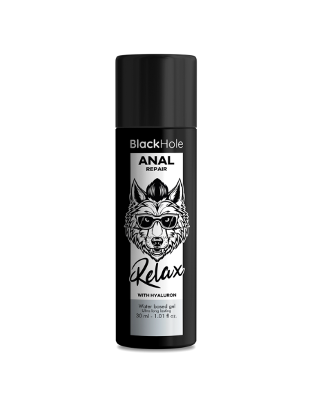 Black hole - anal repair base agua relax con hyaluron 30 ml