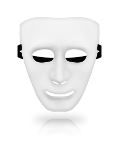 Ohmama - masks mÁscara blanca talla Única 2