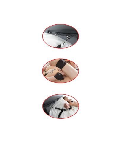 Fetish fantasy series - kit ataduras para la cama 2