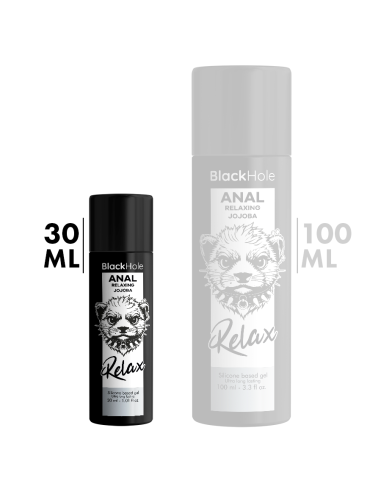 Black hole - anal relaxing con jojoba base silicona 30 ml