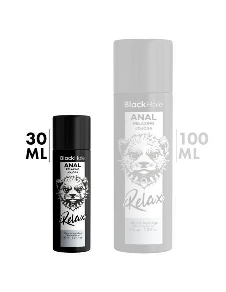 Black hole - anal relaxing con jojoba base silicona 30 ml