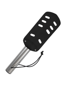Metal hard - the paddle cuero original y metal - con agujeros