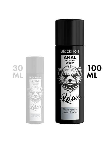 Black hole - anal relaxing con jojoba base silicona 100 ml