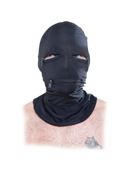 Fetish fantasy series - pasamontaÑas con cremalleras negro