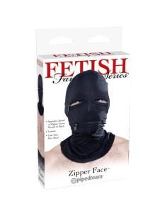 Fetish fantasy series - pasamontaÑas con cremalleras negro 2