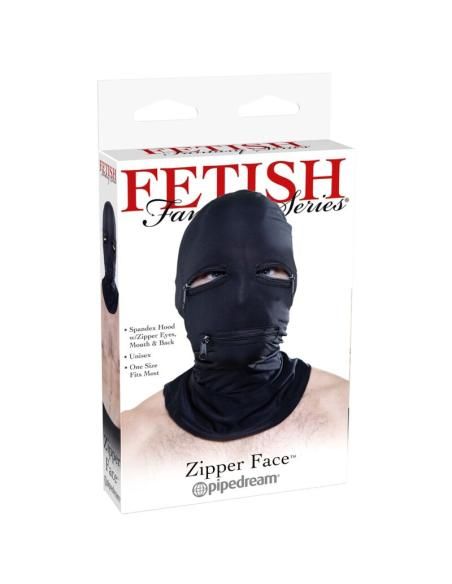 Fetish fantasy series - pasamontaÑas con cremalleras negro
