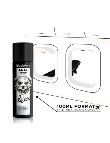 Black hole - anal relaxing con jojoba base silicona 100 ml