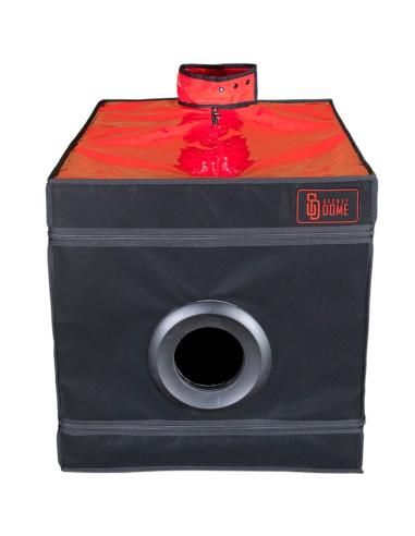 Secret dome - kink club la niche cabina negro & rojo