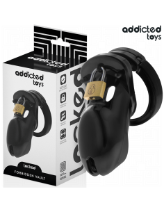 Addicted toys locked - forbidden vault jaula para pene 10 cm