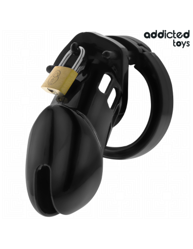 Addicted toys locked - obsidian hold jaula para pene talla m