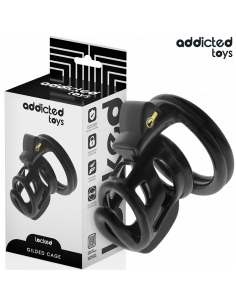 Addicted toys locked - gilden cage jaula para pene de silicona 8,5 cm