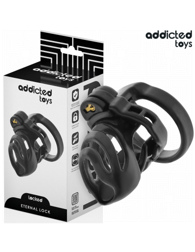 Addicted toys locked - eternal lock jaula para pene 9 cm
