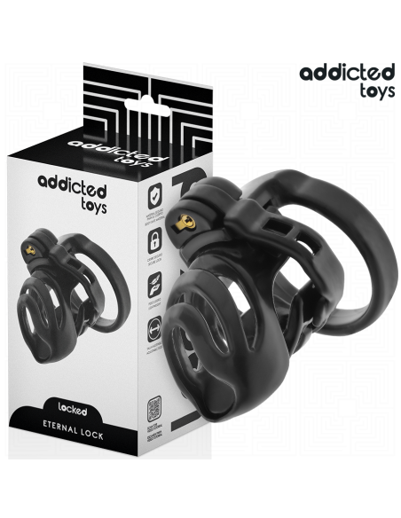 Addicted toys locked - eternal lock jaula para pene 9 cm