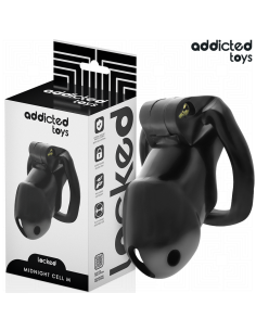 Addicted toys locked - mindnight cell jaula para pene talla m