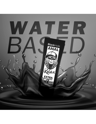 Black hole - gel base agua dilataciÓn anal 70 ml