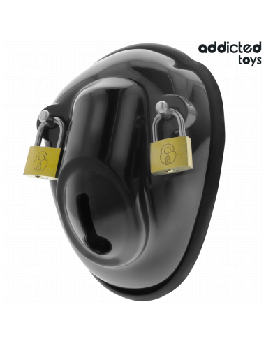 Addicted toys locked - keyless restraint jaula para pene 11,5 cm