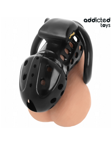 Addicted toys locked - chained hollow jaula para pene 10,5 cm