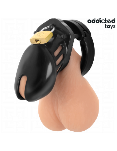 Addicted toys locked - obsidian hold jaula para pene talla s