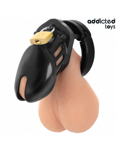 Addicted toys locked - obsidian hold jaula para pene talla s