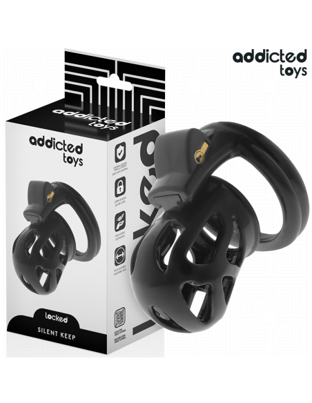 Addicted toys locked - silent keep jaula para pene 7,5 cm