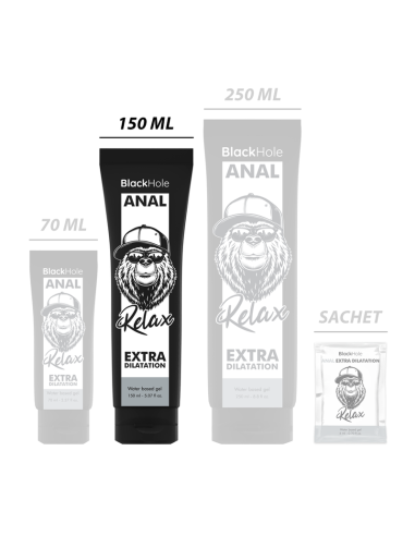 Black hole - gel base agua dilataciÓn anal 150 ml