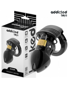 Addicted toys locked - chastity depths jaula para pene 7,5 cm