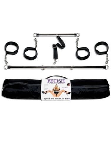 Fetish fantasy series - set restriccion barras y esposas fetish