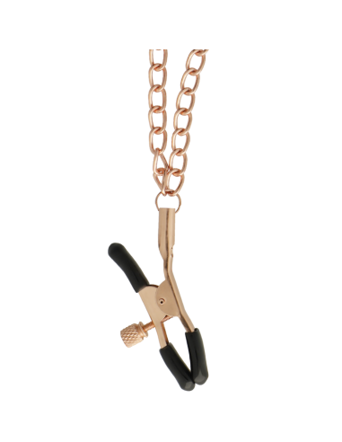 Begme - black edition pinzas pezones con cadena