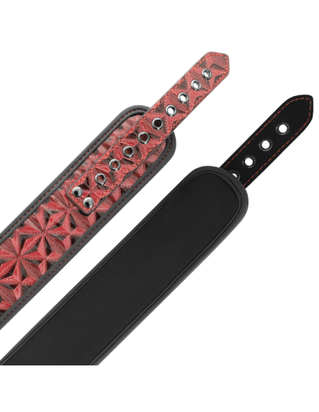 Begme - red edition collar con cadenas y pinzas pezones con forro de neopreno