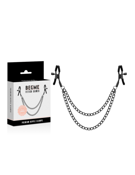 Begme - red edition pinzas pezones con cadena