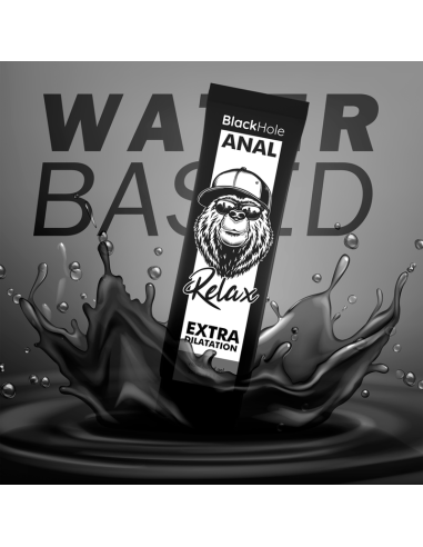 Black hole - gel base agua dilataciÓn anal 250 ml