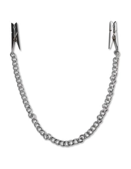 Fetish fantasy series - series cadena para pezones plata