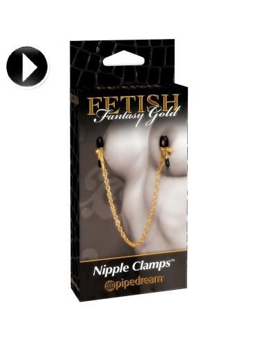 Fetish fantasy gold - pinzas para los pezones