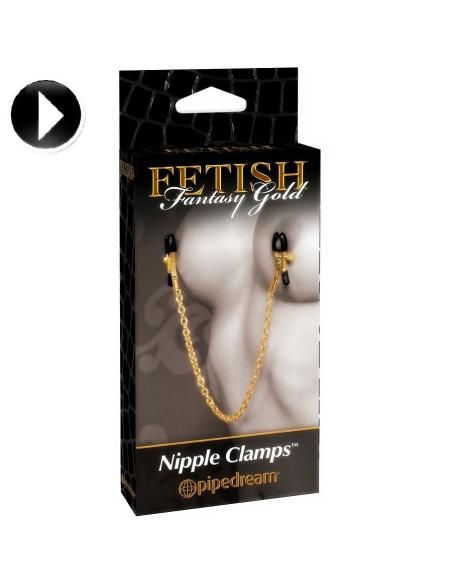 Fetish fantasy gold - pinzas para los pezones