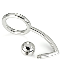 Metal hard - cock ring anillo con gancho intruder anal 45mm 2