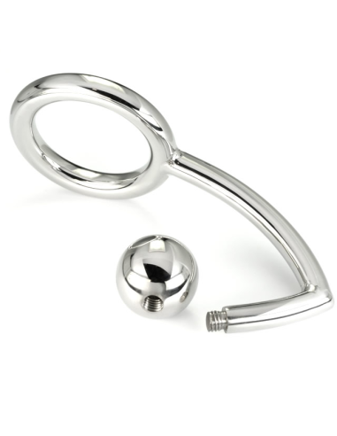 Metal hard - cock ring anillo con gancho intruder anal 45mm