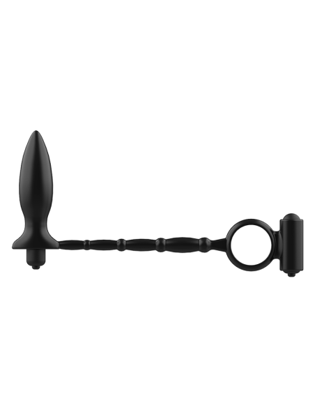 Addicted toys - plug anal con anillo vibrador
