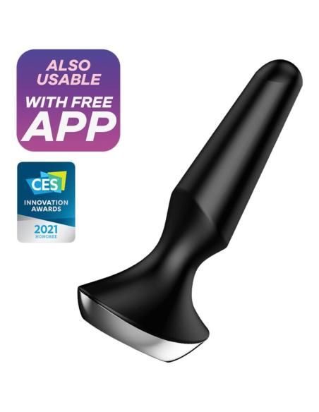 Satisfyer - plug ilicious 2 plug vibrador negro