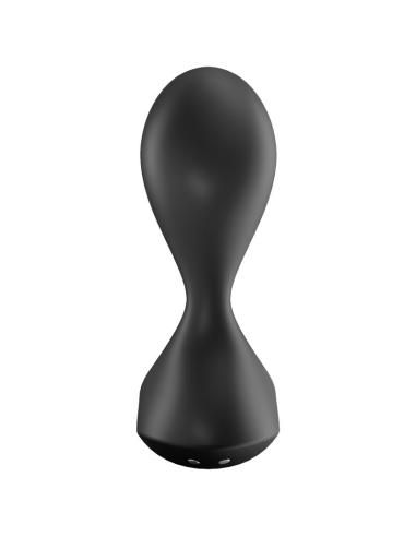Satisfyer - sweet seal plug vibrador app negro