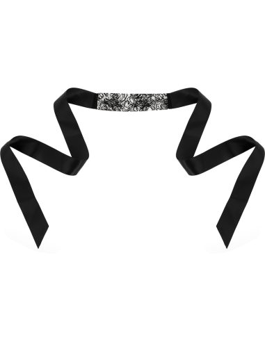 Coquette chic desire - antifaz encaje negro cinta