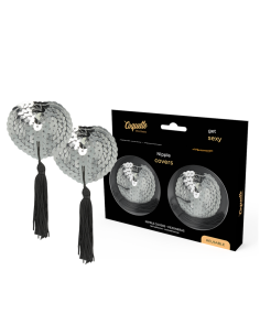 Coquette chic desire - cubre pezones silver