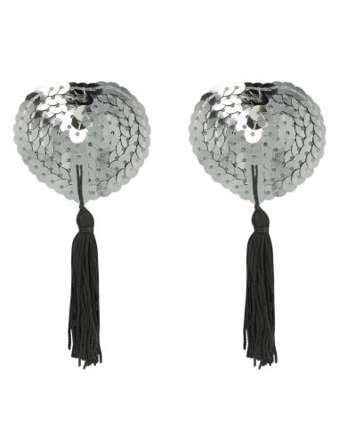 Coquette chic desire - cubre pezones silver