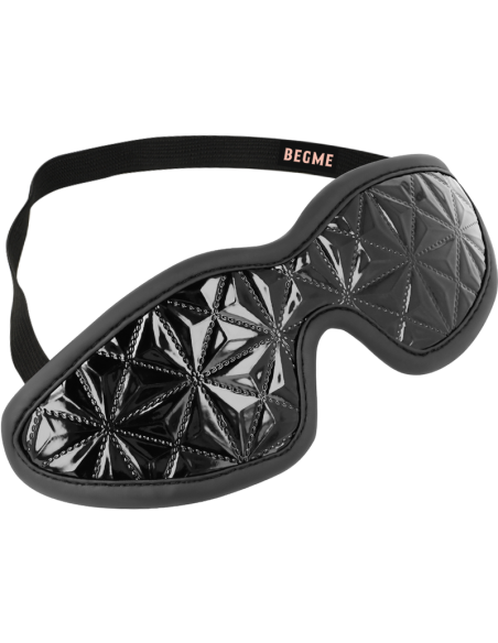 Begme - black edition antifaz elÁstico con forro de neopreno