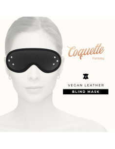 Coquette chic desire - fantasy antifaz cuero vegano con forro de neopreno 2