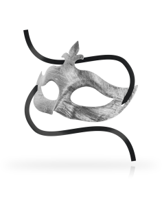 Ohmama - masks antifaz flor de lis silver 2